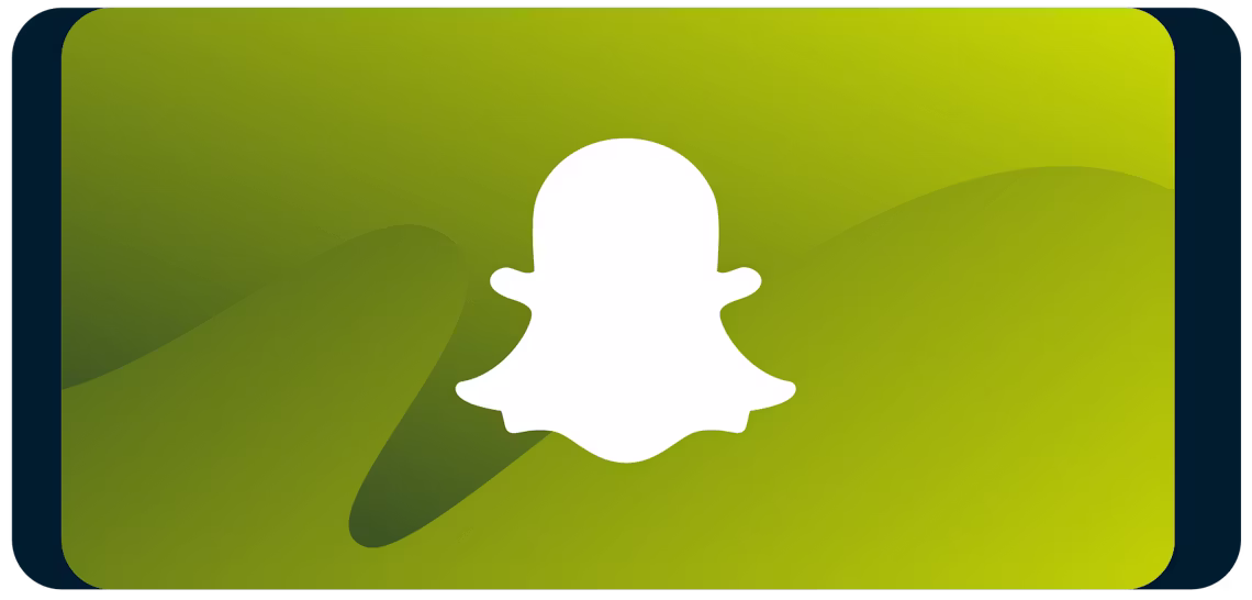 Логотип Snapchat на смартфоне
